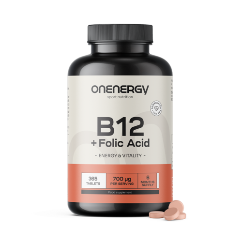 Vitamin B12 + folna kiselina, 365 tableta