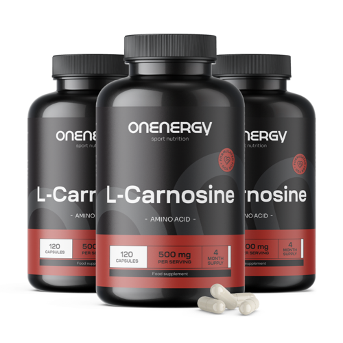 3x L-karnozin 1000 mg, ukupno 360 kapsula