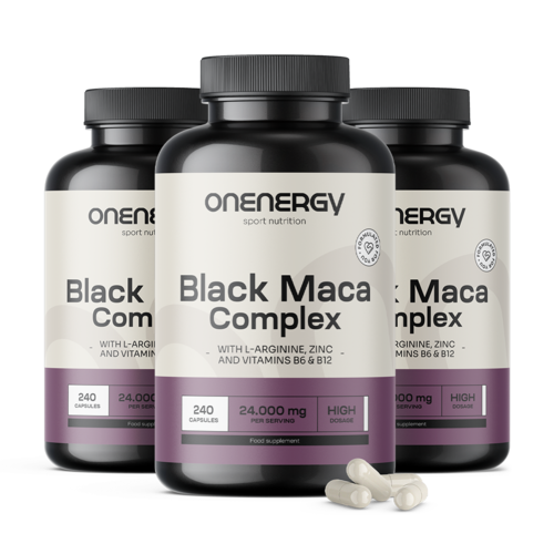 3x Crna maca kompleks 24.000 mg, ukupno 720 kapsula