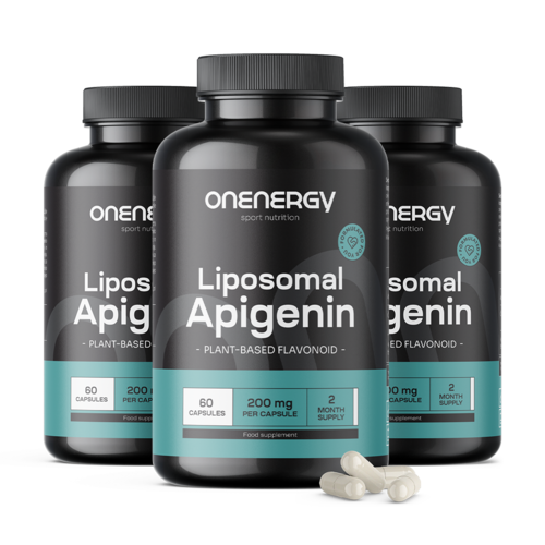 3x Liposomalni apigenin 200 mg, ukupno 180 kapsula