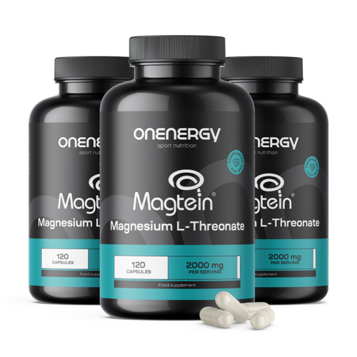 3x Magnezijev L-treonat Magtein® 2000 mg, ukupno 360 kapsula
