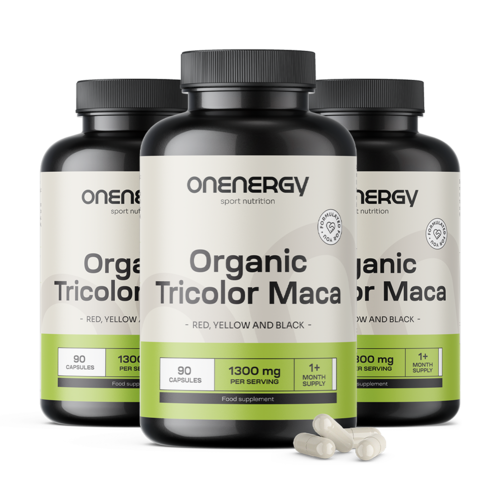 3x BIO Tricolor maca, ukupno 270 kapsula