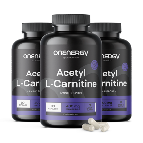 3x Acetil-L-karnitin HCl, ukupno 270 kapsula