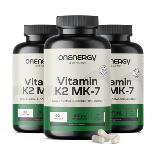 3x Vitamin K2 MK-7, ukupno 270 kapsula