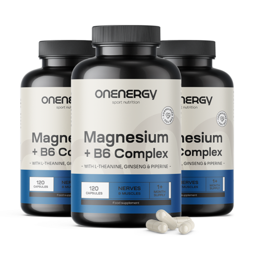 3x Magnezij + B6 kompleks, ukupno 360 kapsula