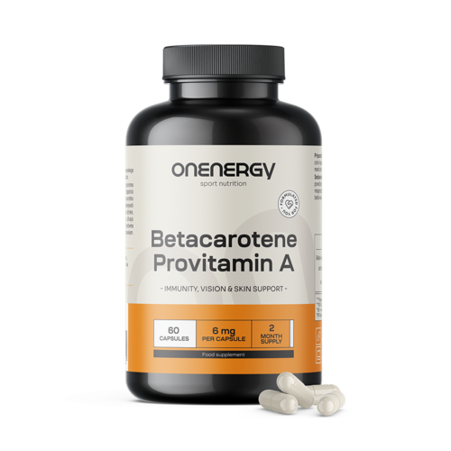Beta-karoten (provitamin A), 60 kapsula