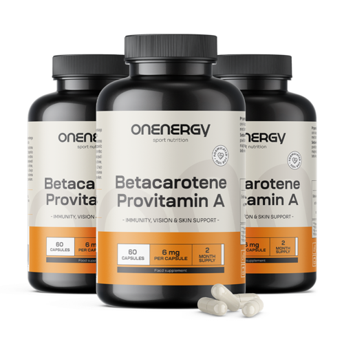 3x Beta-karoten (provitamin A), ukupno 180 kapsula