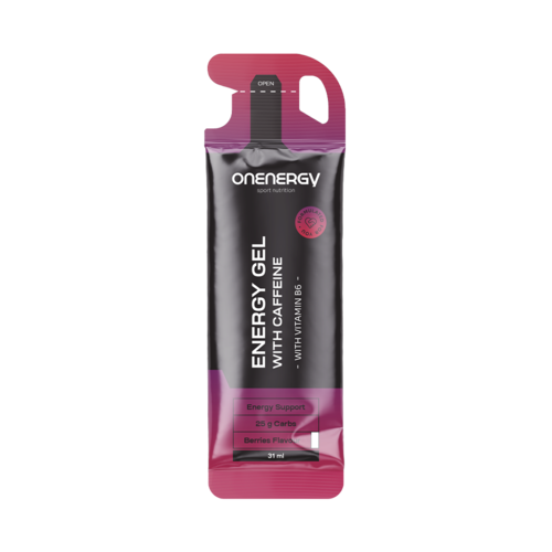 Energetski gel s kofeinom – bobičasto voće, 31 ml