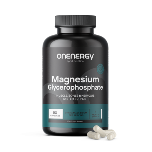 Magnezijev glicerofosfat, 90 kapsula