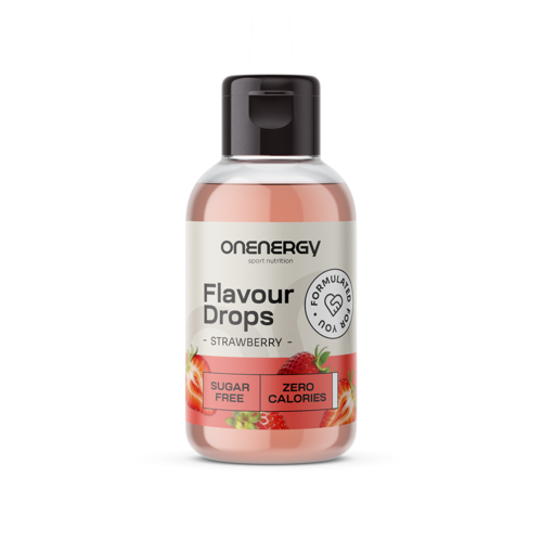Flavour Drops kapi sa zaslađivačem – jagoda, 50 ml